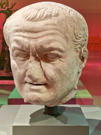 Hoofd van keizer Augustus.