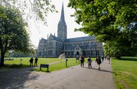 Cathedral in Salisbury.